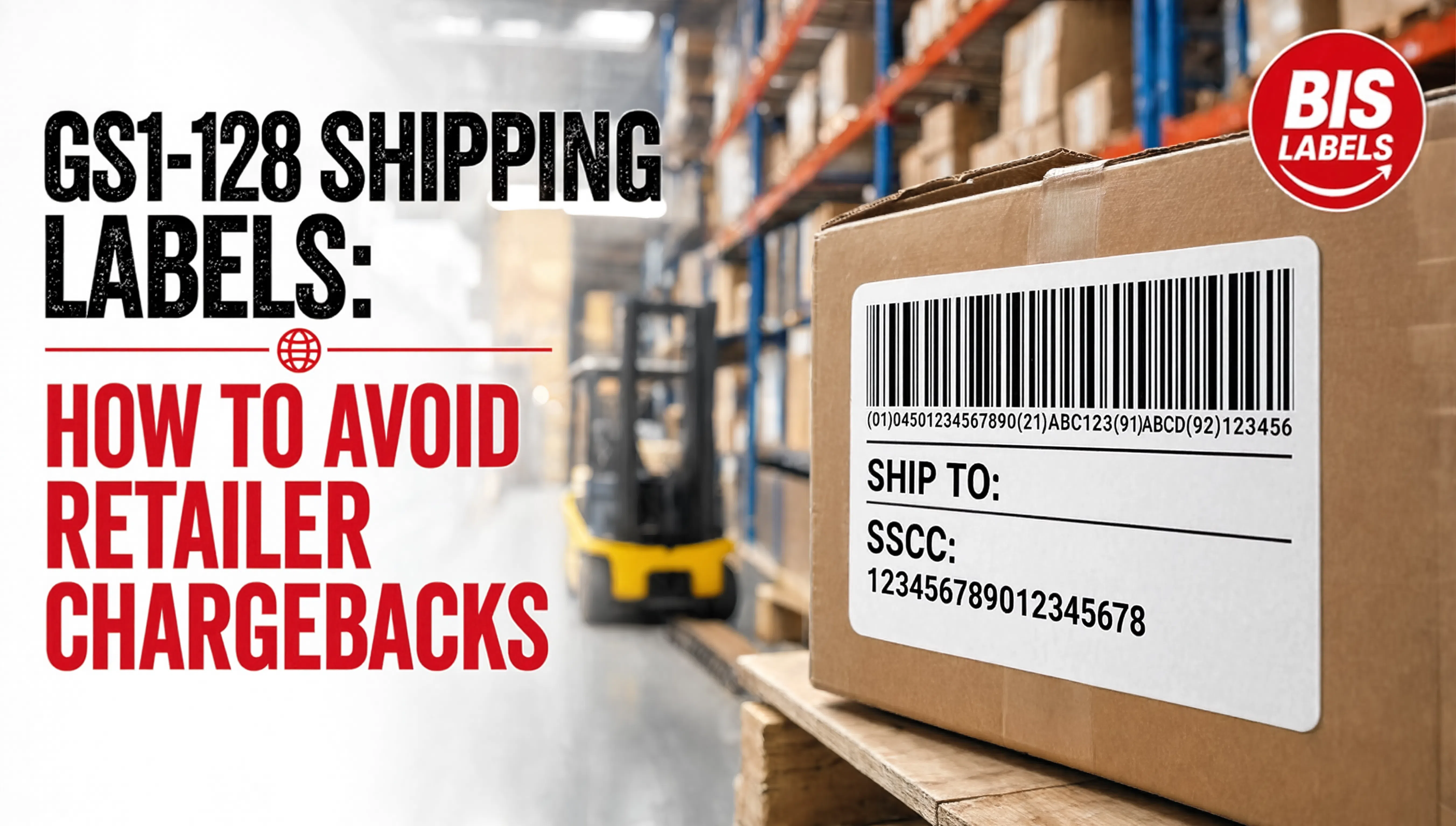 GS1-128 Shipping Labels: How to Avoid Retailer Chargebacks