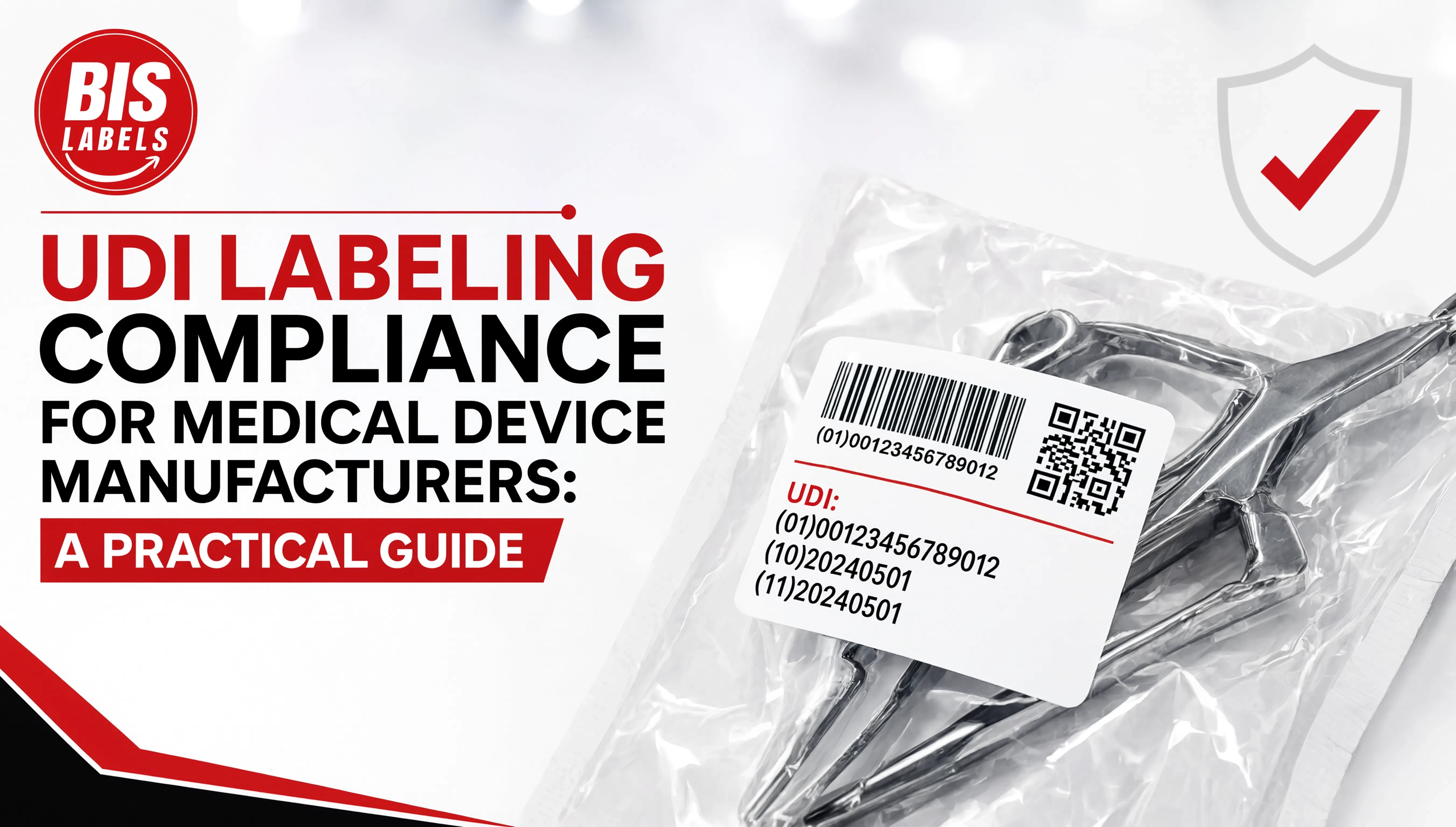 UDI Labeling Compliance for Medical Device Manufacturers: A Practical Guide