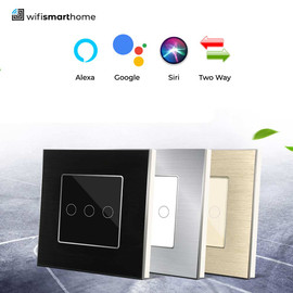 Brushed steel wifi smart switch, no neutral, 25mm back box Brushed steel wifi smart switch, no neutral, 25mm back box