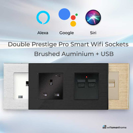 Wifi smart Socket with USB UK