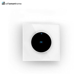 Smart Wifi Spur Switch - 40 AMP - Pure Glass