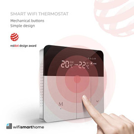Smart Wifi heating thermostat for boilers and underfloor heating
