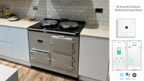 Case Study: Transforming AGA Range Cookers with the Pure Glass Smart Wi-Fi Spur Switch - 45 AMP Case Study: Transforming AGA Range Cookers with the Pure Glass Smart Wi-Fi Spur Switch - 45 AMP