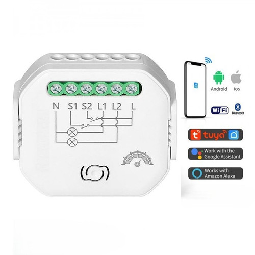 Smart Inline Dimmer 2 gang Smart Inline Dimmer 2 gang