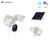 solar powered security camera wifi with solar panel
