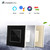 Brushed steel wifi smart switch, no neutral, 25mm back box