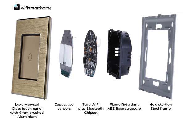 Smart home touch switch prestige Pro