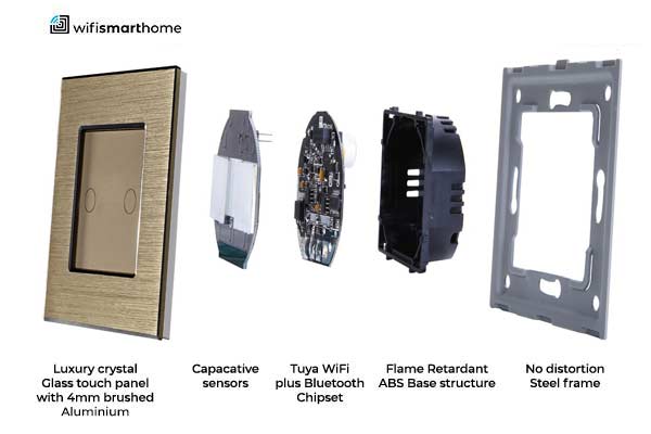 Smart home touch switch prestige Pro