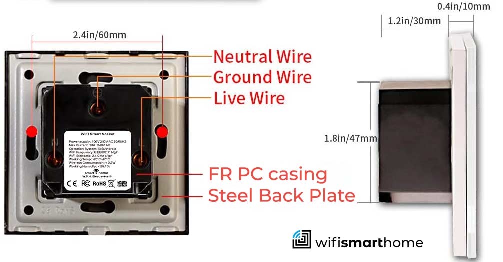 13 amp wifi smart socket bs 1363-2
