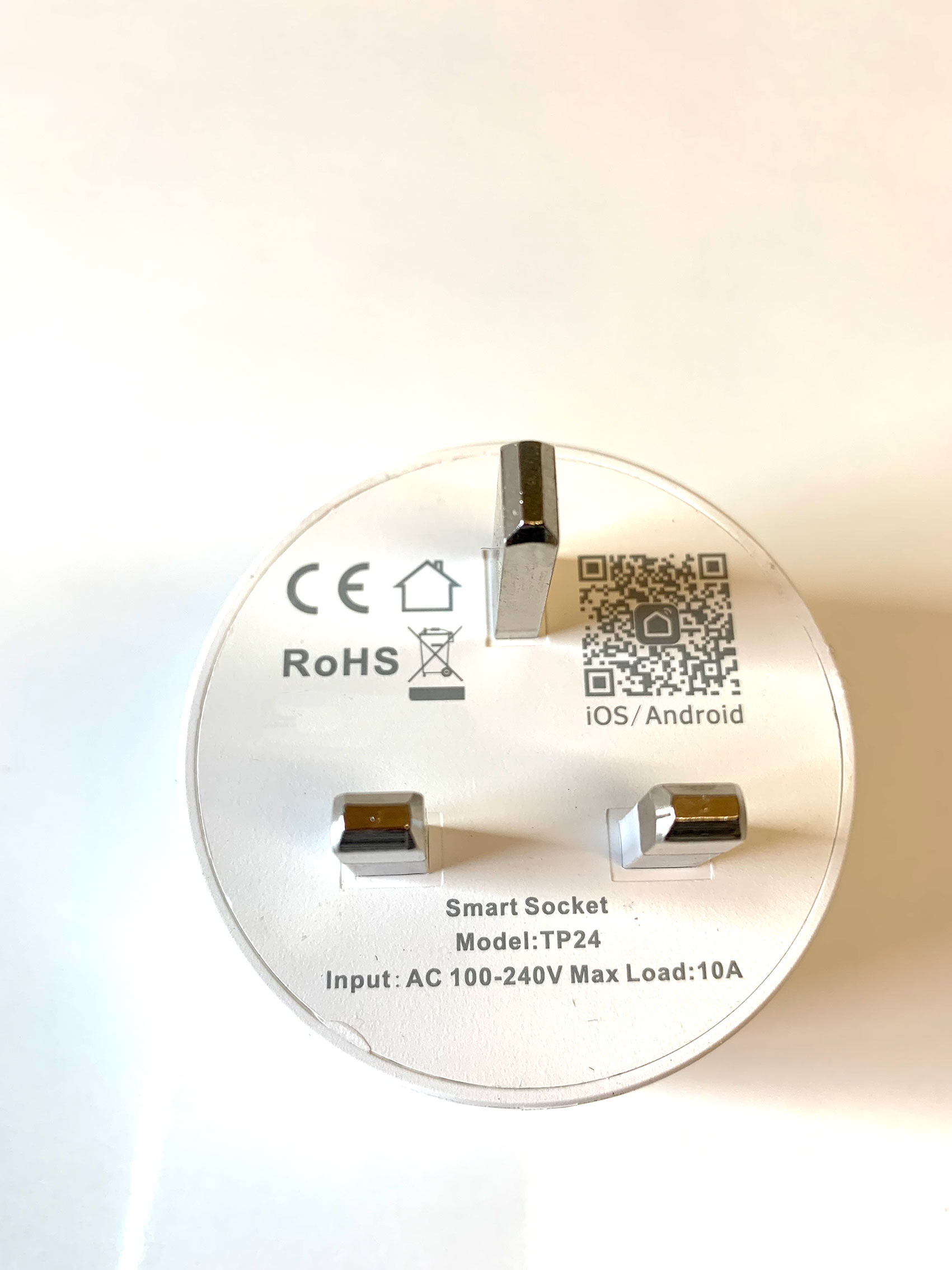 Wifi smart Plug back