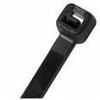 8 inch 18 lb cable tie - UV Black