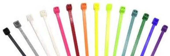 8 inch 40 lb cable tie - Fluorescent Yellow