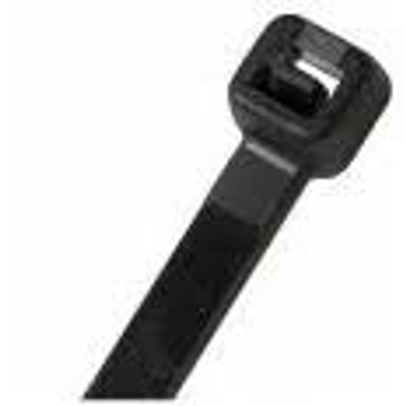 8 inch 40 lb cable tie - UV Black