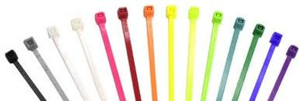 8 inch 40 lb cable tie - Fluorescent Green
