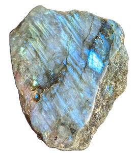 Labradorite, small pieces with polished one side Labradorite, small pieces with polished one side