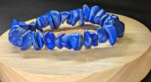 Lapis Lazuli Nuggets Bracelet  from from UV reactive  Premium Tumbled Polished Gemstones