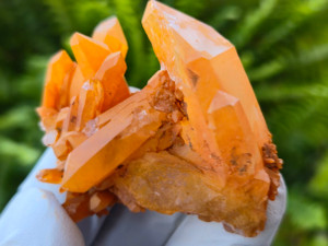 Tangerine Quartz Specimen Natural Crystals Cluster (TN29)