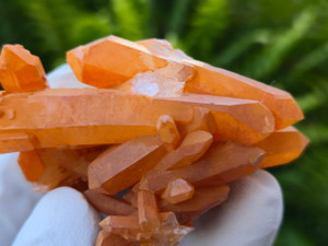 Tangerine Quartz Specimen Natural Crystals Cluster (TN30)