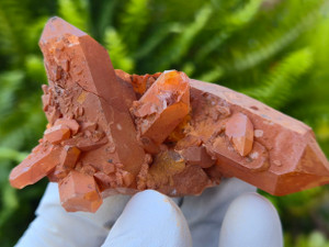 Tangerine Quartz Specimen Natural Crystals Cluster (TN32)