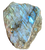 Labradorite, small pieces with polished one side