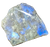 Labradorite, small pieces with polished one side