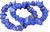 Lapis Lazuli Nuggets Bracelet  from from UV reactive  Premium Tumbled Polished Gemstones