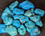 Turquentine Turquenite Tumbled Blue Polished Stones