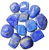 Lapis lazuli Tumbled Polished Gemstones