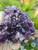 Amethyst Quartz Crystal Cluster Deep Purple (#2)