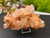 Tangerine Quartz Specimen Natural Crystals Cluster (TN10)