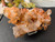 Tangerine Quartz Specimen Natural Crystals Cluster (TN10)