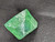Fluorite Octahedron Natural Geometric Formation Crystals- Translucent Green (4 oz)