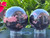 RHODONITE, Stone of Love Crystal Sphere Ball Natural Polished Round Stone Specimen