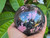 Rhodonite Huge (95mm 3.33 pounds) Natural Polished Crystal Sphere Ball, a.k.a. Stone of Love, Decorative Valentines Day Gift
