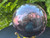 Rhodonite Huge (95mm 3.33 pounds) Natural Polished Crystal Sphere Ball, a.k.a. Stone of Love, Decorative Valentines Day Gift