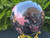 Rhodonite Huge (95mm 3.33 pounds) Natural Polished Crystal Sphere Ball, a.k.a. Stone of Love, Decorative Valentines Day Gift