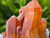 Tangerine Quartz Specimen Natural Crystals Cluster (TN27)
