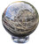 Black Moonstone sphere (83 mm 794 grams) natural flashy moonstone polished crystal ball from Madagascar