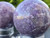 Lepidolite Sphere "Calming Peace Stone" (Diameter 65 mm 416 gm) Natural Polished Crystal Ball From Madagascar