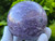 Lepidolite Sphere "Calming Peace Stone" (Diameter 65 mm 416 gm) Natural Polished Crystal Ball From Madagascar