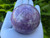 Lepidolite Sphere "Calming Peace Stone" (Diameter 65 mm 416 gm) Natural Polished Crystal Ball From Madagascar