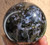 Mystic Merlinite Blizzard Stone Sphere “Blue Indigo Gabbro” (65 mm 417gm) Natural Polished Crystal Ball From Madagascar