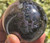 Mystic Merlinite Blizzard Stone Sphere “Blue Indigo Gabbro” (65 mm 417gm) Natural Polished Crystal Ball From Madagascar