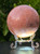 Sunstone Heliolite Sphere Stone of joy & fortune (60-65 mm 325+ gm) Natural Polished Valentines Day Gift