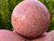 Sunstone Heliolite Sphere Stone of joy & fortune (60-65 mm 325+ gm) Natural Polished Valentines Day Gift