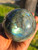 Labradorite Large Sphere “Stone for inner light” (82mm 770gm) Natural Polished Crystal Ball From Madagascar Decorative Valentines Day Gift