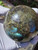 Labradorite Large Sphere “Stone for inner light” (77 mm 674 gm) Natural Polished Crystal Ball From Madagascar Decorative Valentines Day Gift