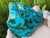 Chrysocolla and Malachite Rare Large Freeform Specimen (80 mm 329 gm) Natural Collectible Decorative Gift