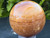 Aragonite sphere “Stone of unconditional love” (65 mm 374 gm) Natural Polished Crystal Ball From Madagascar Decorative Valentines Day Gift