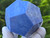 Blue Aventurine Crystal Carved Geometric Dodecahedron, Large (55 to 60mm) "stone of self-discipline" Decorative